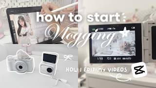 how i film + edit my vlogs ⋆˚꩜｡: cameras, capcut, editing tips & more screenshot 5