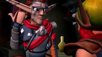 Jak 3 Mission 35 Break Barrier with Blast Bots