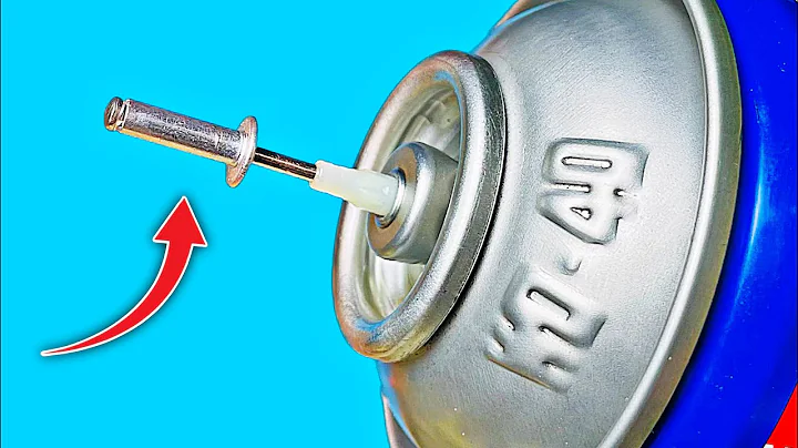 Intelligent Put A Rivet on WD-40 That will You Level 100 Master | Amazing Rivet Hacks