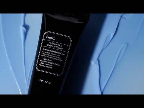 Calming is blue: Instant soothing with Midnight Blue Calming Cream