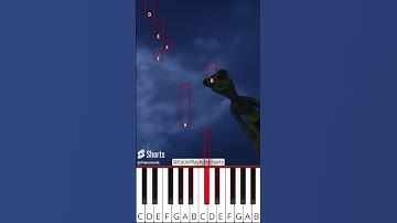 Big Bobby BearHug from Smiling Critters | Zoonomaly (@EddiePlaytimeShorts) - Octave Piano Tutorial