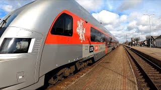 The best train in Lithuania / Train Vilnius - Klaipeda / Lithuanian railways