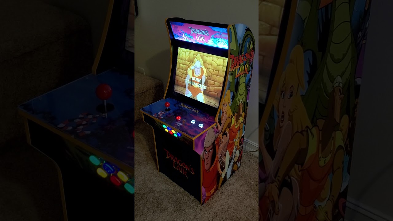 Arcade1up Dragons Lair Complete Youtube Arcade1up Dragons Lair Complete Youtube