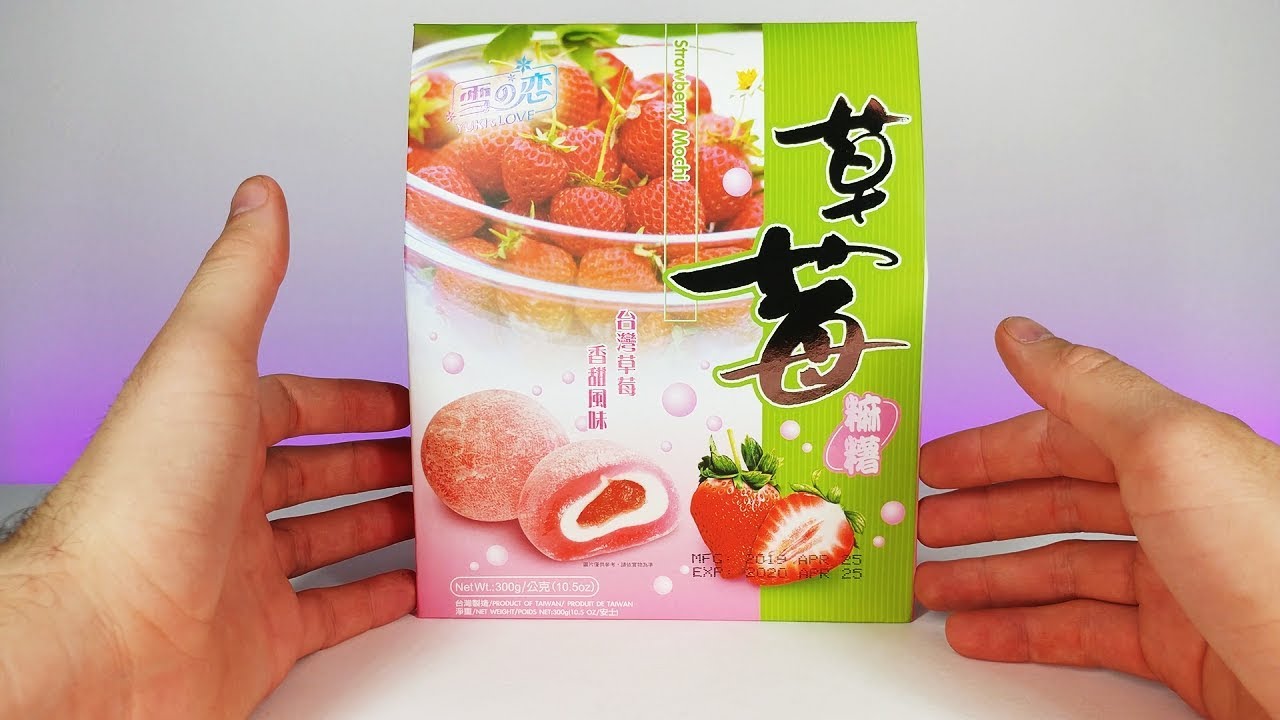 ASMR - Yuki & Love Strawberry Mochi Pack | Product Review | Soft