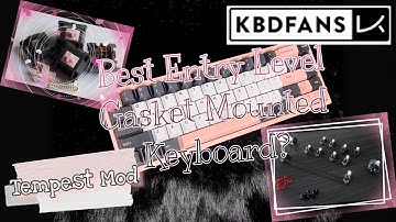 KBD67 Lite R2 Pink with Alpaca V2 switches Durock V2 Stabilizers Tempest Mod