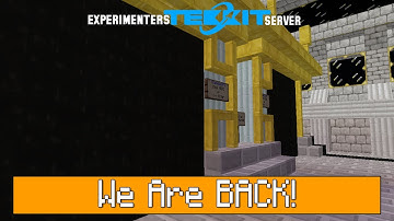 Tekkit Server is Back Online! | Tekkit Server Update 5