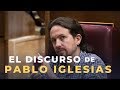 El discurso de Pablo Iglesias en 5 minutos (y la réplica de Pedro Sánchez)