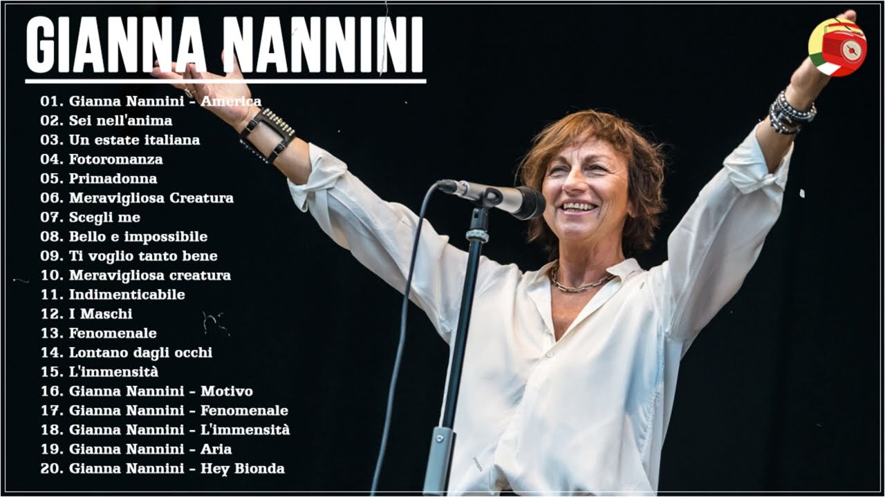 Le più belle canzoni di Gianna Nannini - I grandi successi dei Gianna Nannini - Gianna Nannini 2024