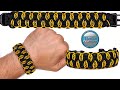 How to Make a Paracord Bracelet Stitched Solomon&#39;s Dragon Knot Tutorial - PART 1