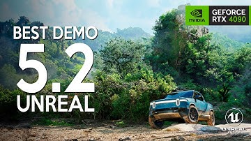 The MOST REALISTIC Forest in UNREAL ENGINE 5.2 | Next-Gen Graphics Electric Dreams Demo RTX 4090