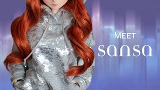 Meet Smart Doll “Sansa” + How to Sew Oversized Hoodie - Chaos Unboxing and Sewing Tutorial