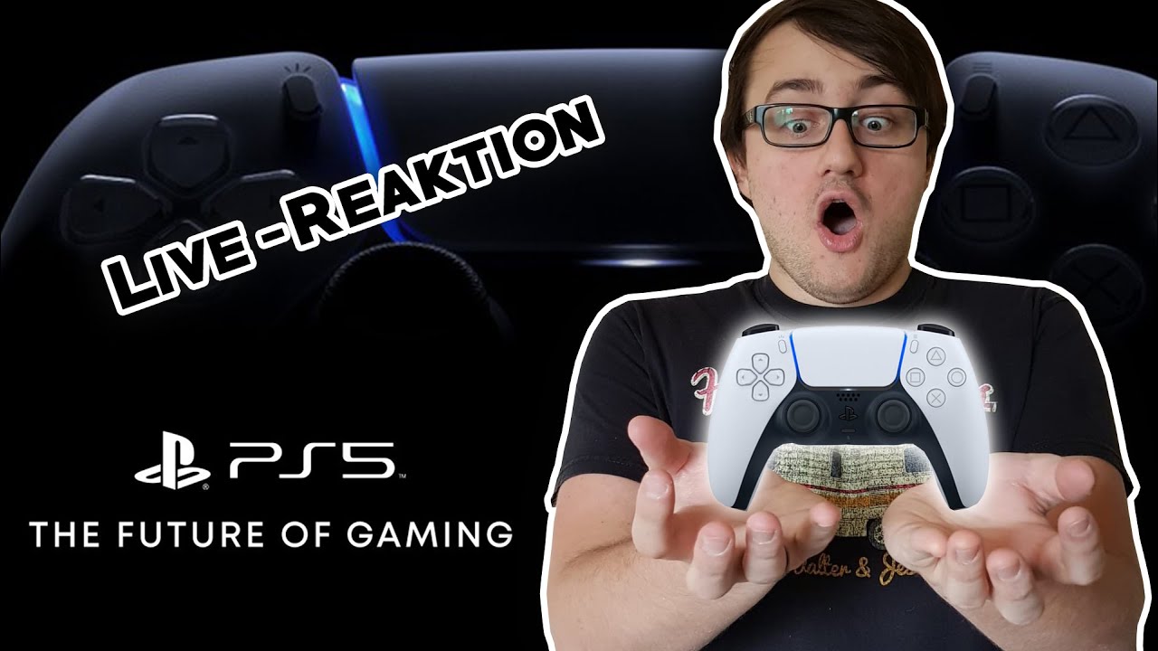Live-Reaktion: PlayStation 5 - The Future of Gaming-Präsentation - YouTube