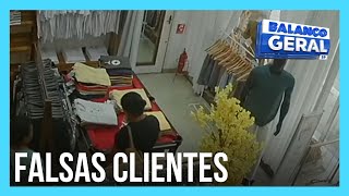 Reportagem do Dia: Mulheres voltam em loja uma semana após furto