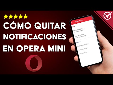 Cómo Desactivar o Quitar las Notificaciones de Facebook en Opera Mini