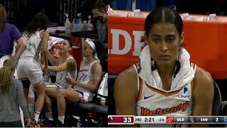 Heated Teammates Taurasi & Skylar Diggins-Smith Separated On Bench After Argument Phoenix Mercury