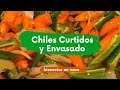 Chiles en Escabeche |  Receta y Envasado para Conserva Paso a Paso