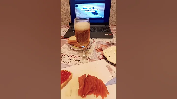A typical snack of a resident of Russia.  Russian ...