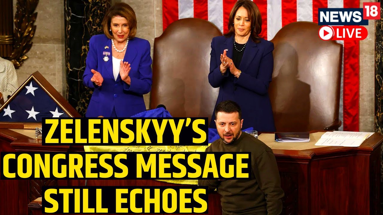 Ukraine President Zelensky Addresses Congress In the White House ...