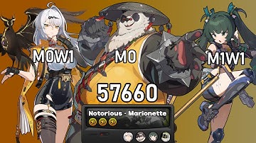 57k Yixuan M0, Pan Yinhu M0, Qingyi M1 - ZZZ Deadly Assault 1.7 vs Marionettes