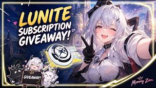 Lunite Subscription Giveaway | Wuthering Waves