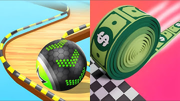 Going Balls vs Brick Builder – All Levels Gameplay (ios Android) 🎮