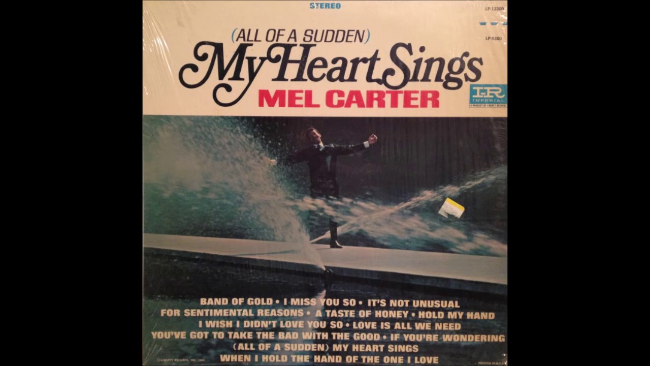 Mel Carter "A Taste of Honey" Original Stereo LP HQ YouTube