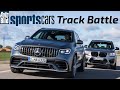 TRACK BATTLE: BMW X3M Competition vs. Mercedes-AMG GLC 63 S – Track POV