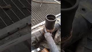 Ремонт радиатор охлаждения Ниссан альмера сварка пластикового бачка часть 2