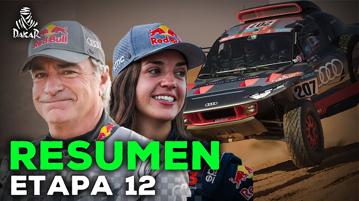 ¡CARLOS SAINZ y CRISTINA GUTIERREZ GANAN EL DAKAR! - Resumen Etapa 12 - DAKAR 2024