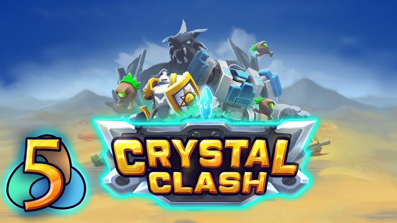 Crystal Clash Ep 5 Hero Line Wars like Tower Defense Game like Warcraft 3 or Starcraft Custom Maps