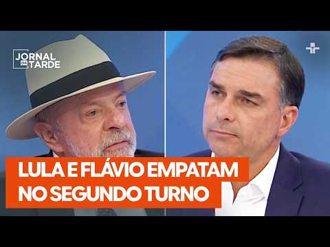 Meio Ideia poll shows Lula and Flávio tied in the runoff