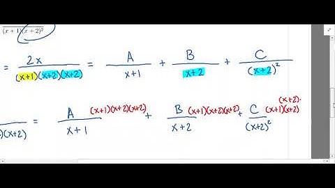 9.4 Case 2:  The Denominator Is a Product of Linear Factors, Some of Which Are Repeated / Example 2