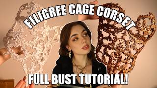 Pearlescent FILIGREE CAGE CORSET │ Full Bust Corset Tutorial
