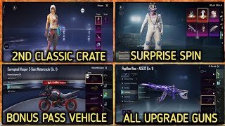 Bgmi 2nd Classic Crate | Surprise Spin | BonusPass Vehicle| Upgradable Guns @KawakiPlayz