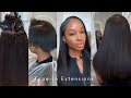 HOW TO: install TAPE-INS correctly and blend with NATURAL HAIR | Perfect Distraction Hair Gallery