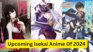 Top 10 NEW Most Anticipated Upcoming Isekai Anime Of 2024 | CuteeAnimeBook