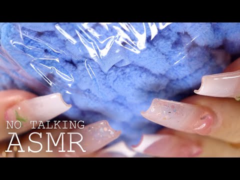 ASMR 15 minutes of tingles (🎧 NO TALKING | tapping, crinkles, scratching)