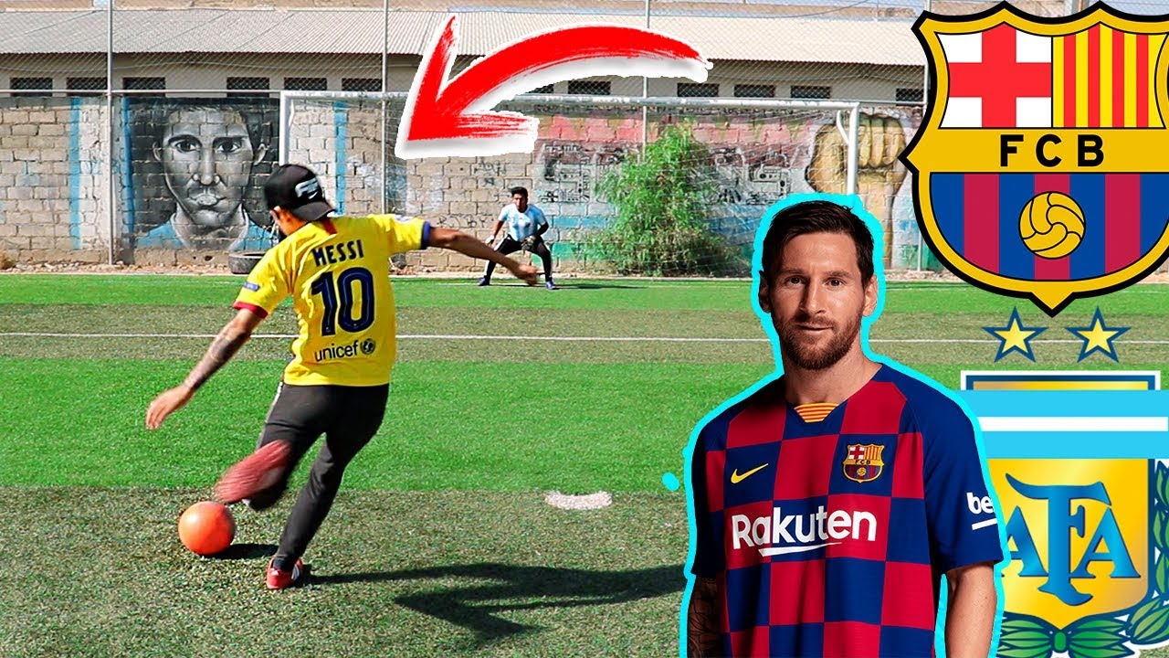 LIONEL MESSI CHALLENGE #2 ¡Retos de fútbol épicos!