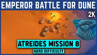 Emperor: Battle For Dune - Atreides Mission 8 - Speedrun on Hard Difficulty - 2K