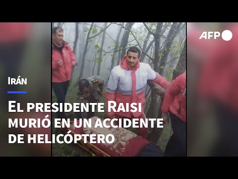 El presidente iraní Raisi murió en un accidente de helicóptero | AFP
