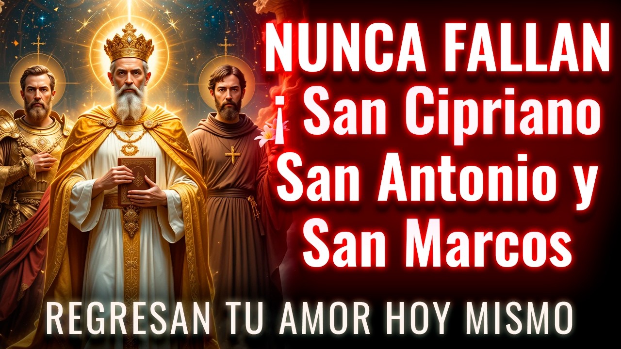 Oración del Desespero SAN CIPRIANO San Antonio San Marcos TE LLAME TU AMOR AMARRE DE AMOR DOMINADO