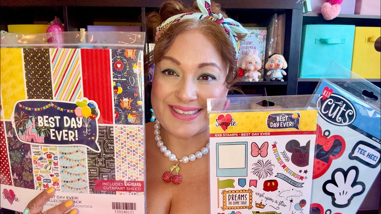 BEST DAY EVER collection from KEEP IT SIMPLE 🏰✨😍🎈 and what I’ve created