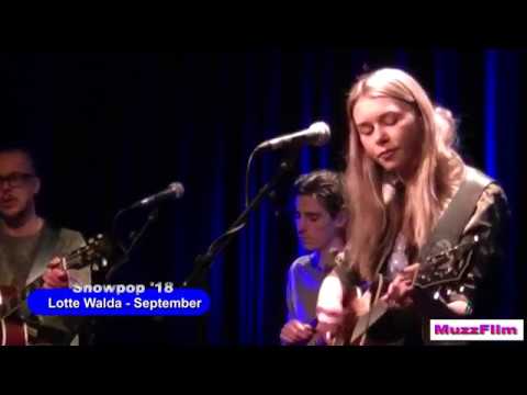 Obejrzyj Lotte Walda - september (Snowpop 2018) w YouTube Obejrzyj Lotte Walda - september (Snowpop 2018) w YouTube