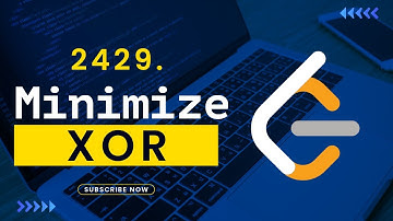 Minimize XOR | 2429 LeetCode | Dailiy Practice Problems #bitmanipulation #greedy#programming#coding