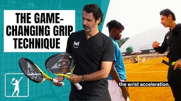 Maximize Your Tennis Serve Power: The Game-Changing Grip Technique | Patrick Mouratoglou