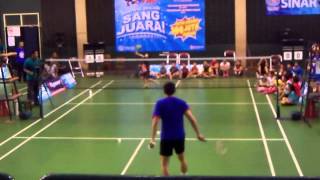 Sinar Dunia Ricky Subagja coacing clinic for Kayla Aisah .MOV