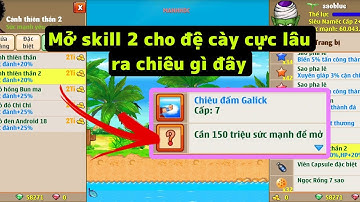 Ngọc Rồng Real mở skill 2 cho đệ tử và cái kết.