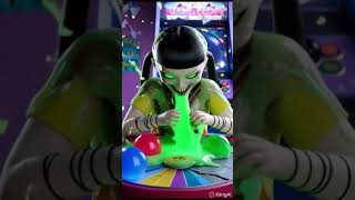 Squid Game Doll Spins the candy balls 🎰🍬👽 — Roulette series | Episode 61