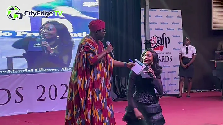 HILARIOUS MOMENT BTW KIEKIE & MASOYINBO ON STAGE AT OAFP AWARDS 2025 BY ODUNLADE ADEKOLA 