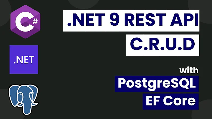 .NET Core Web API CRUD with PostgreSQL and Entity Framework Core thumbnail